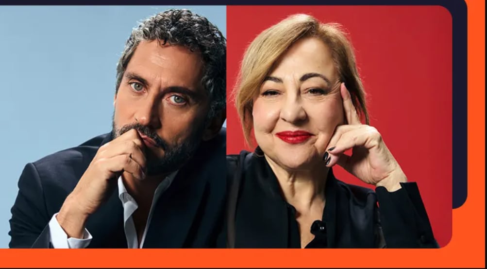 Carmen Machi y Paco León en 'El Hormiguero'