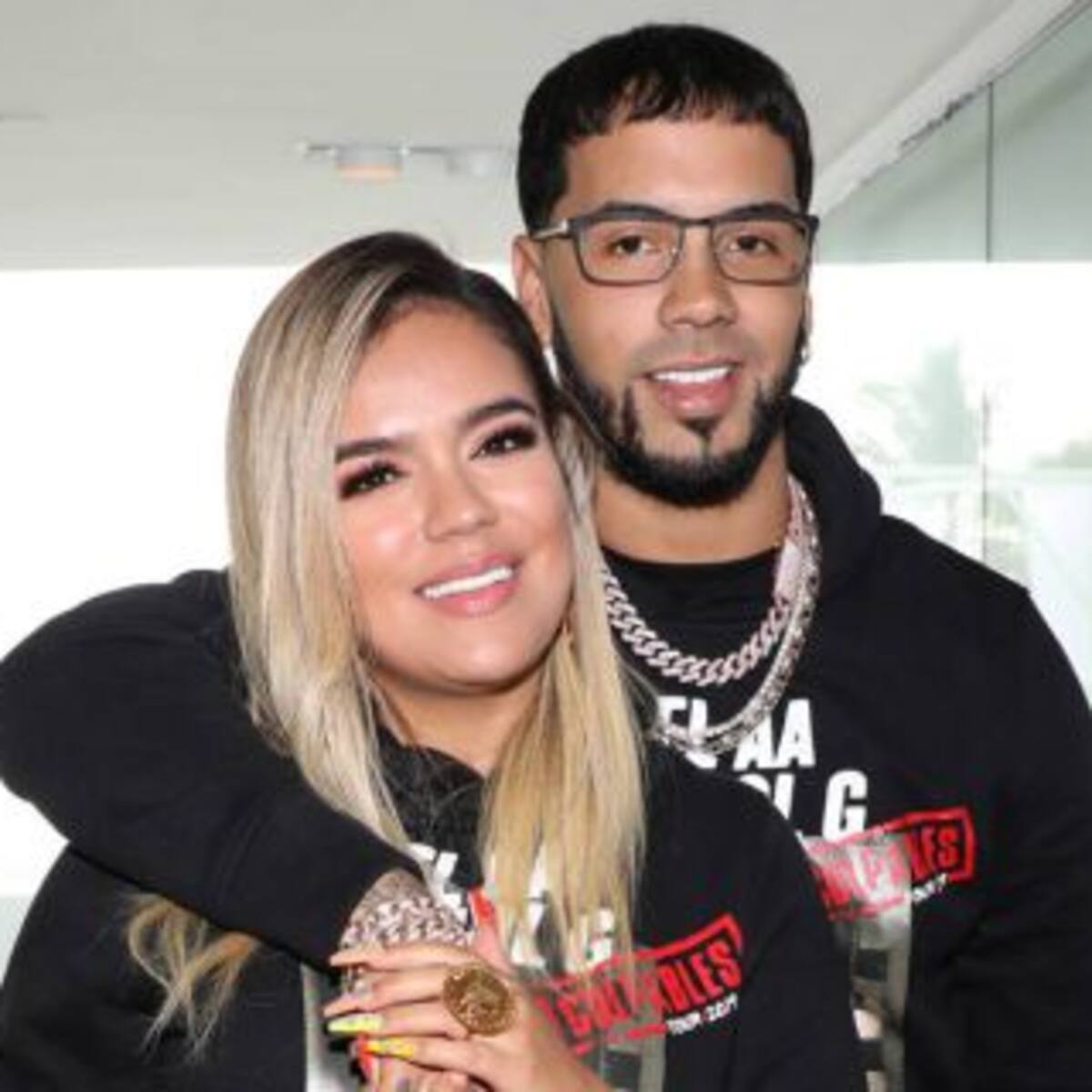 ¿Volvieron? Karol G y Anuel AA se mostraron juntos en Miami