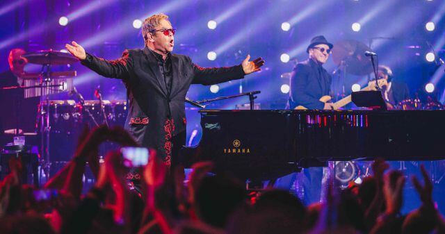 Elton John en el Apple Music Festival 2010