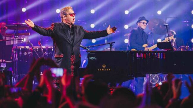 Elton John en el Apple Music Festival 2010