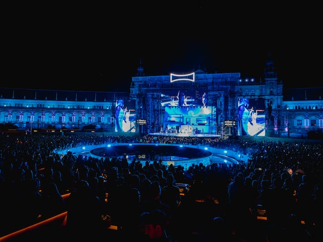 Aitana en 'Cuarto Azul World Tour' en Sevilla