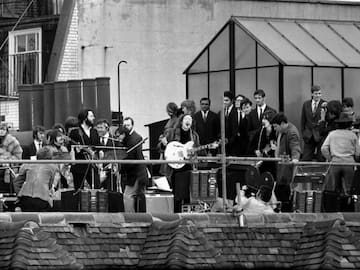 El último concierto de los Beatles, en la azotea de Apple, cumple 55 años