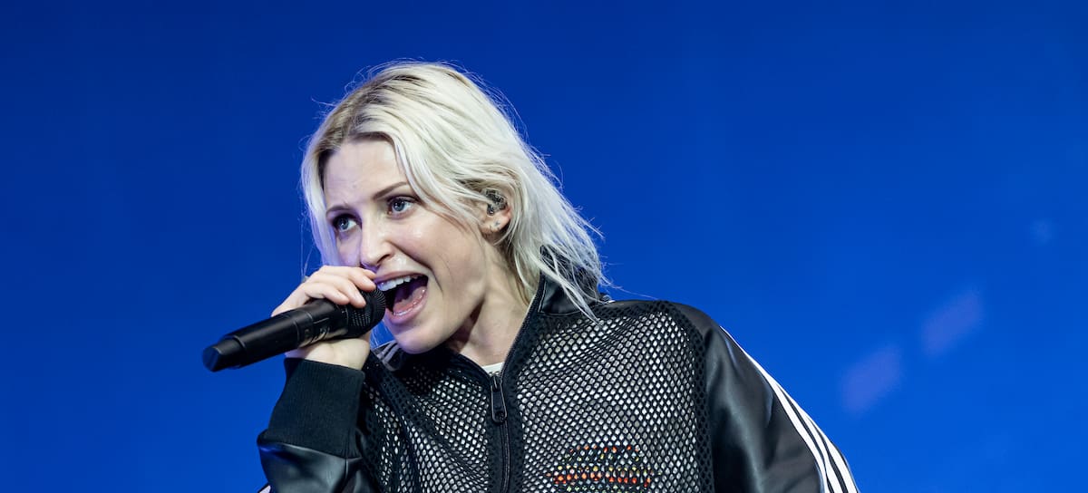 Emily Armstrong, cantante de Linkin Park, en el Olympiastadion de Berlín
