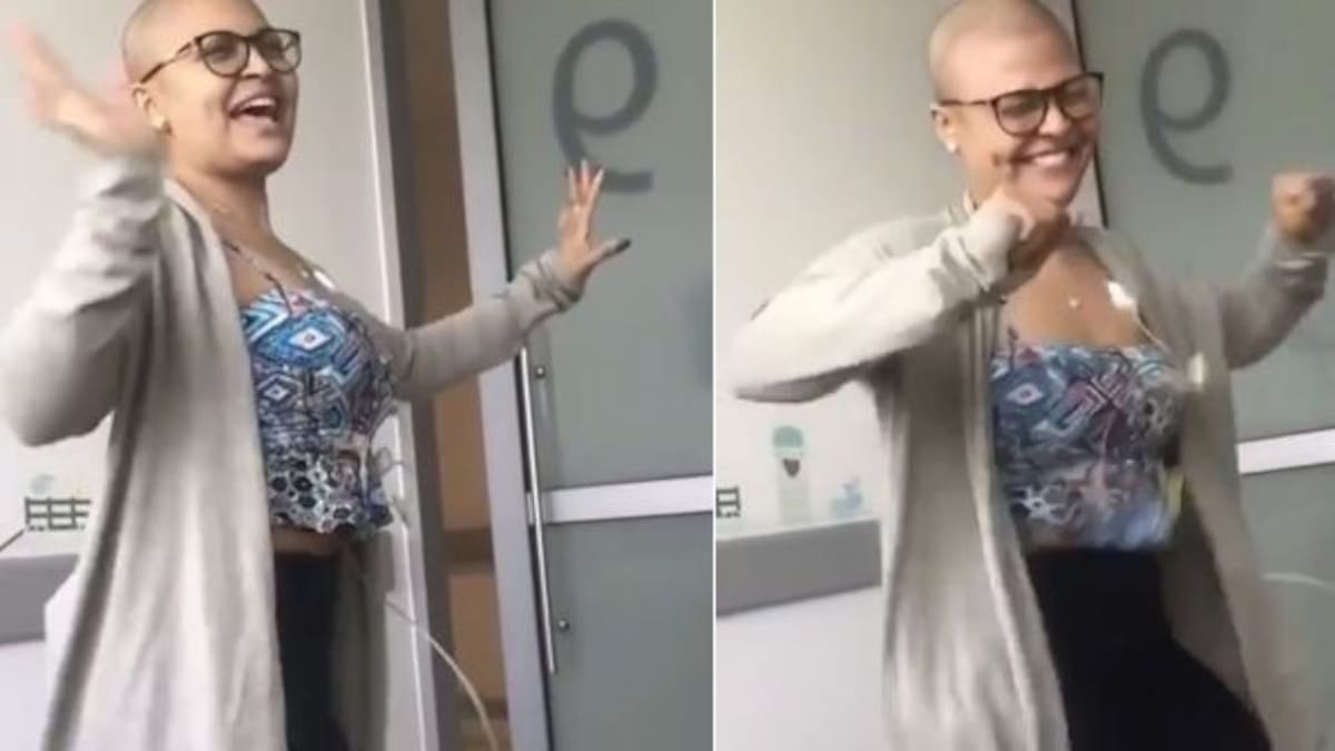 Joven con cáncer emociona a Daddy Yankee al bailar "Que tire pa' lante"