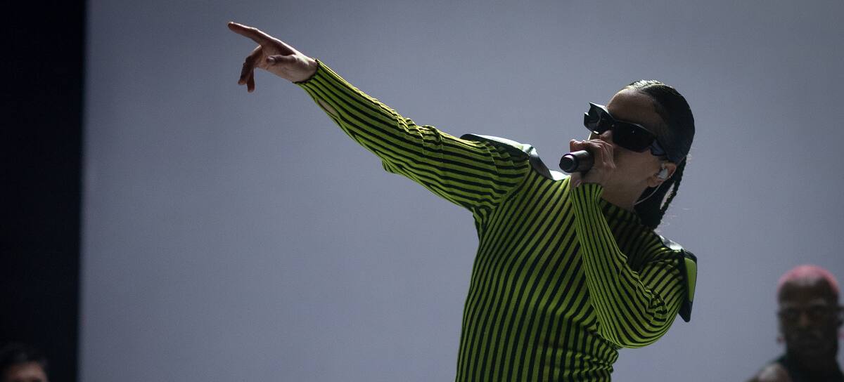 Rosalía en el YouTube Theatre en California