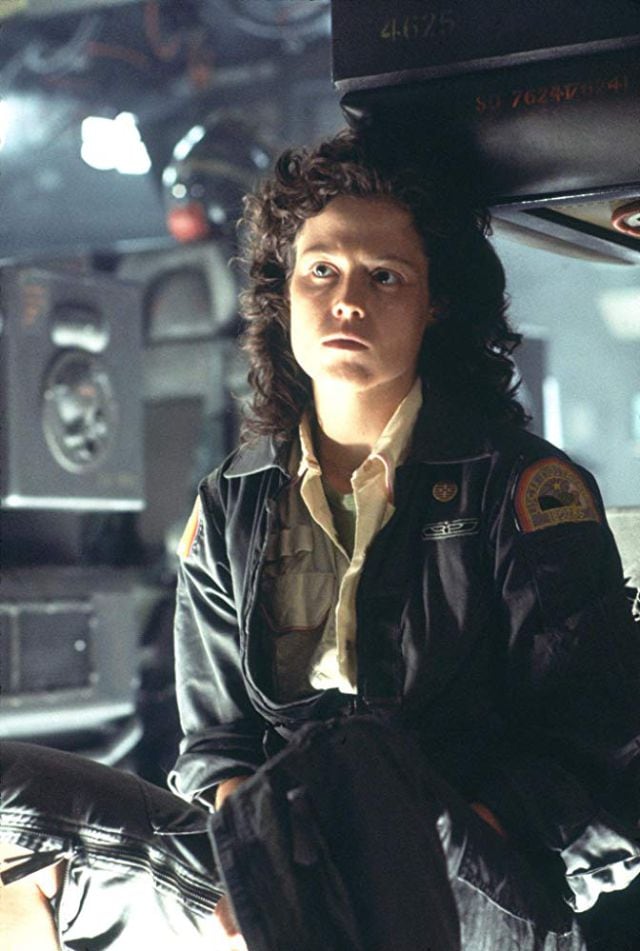 Sigourney Weaver en &#039;Alien&#039; (1979).