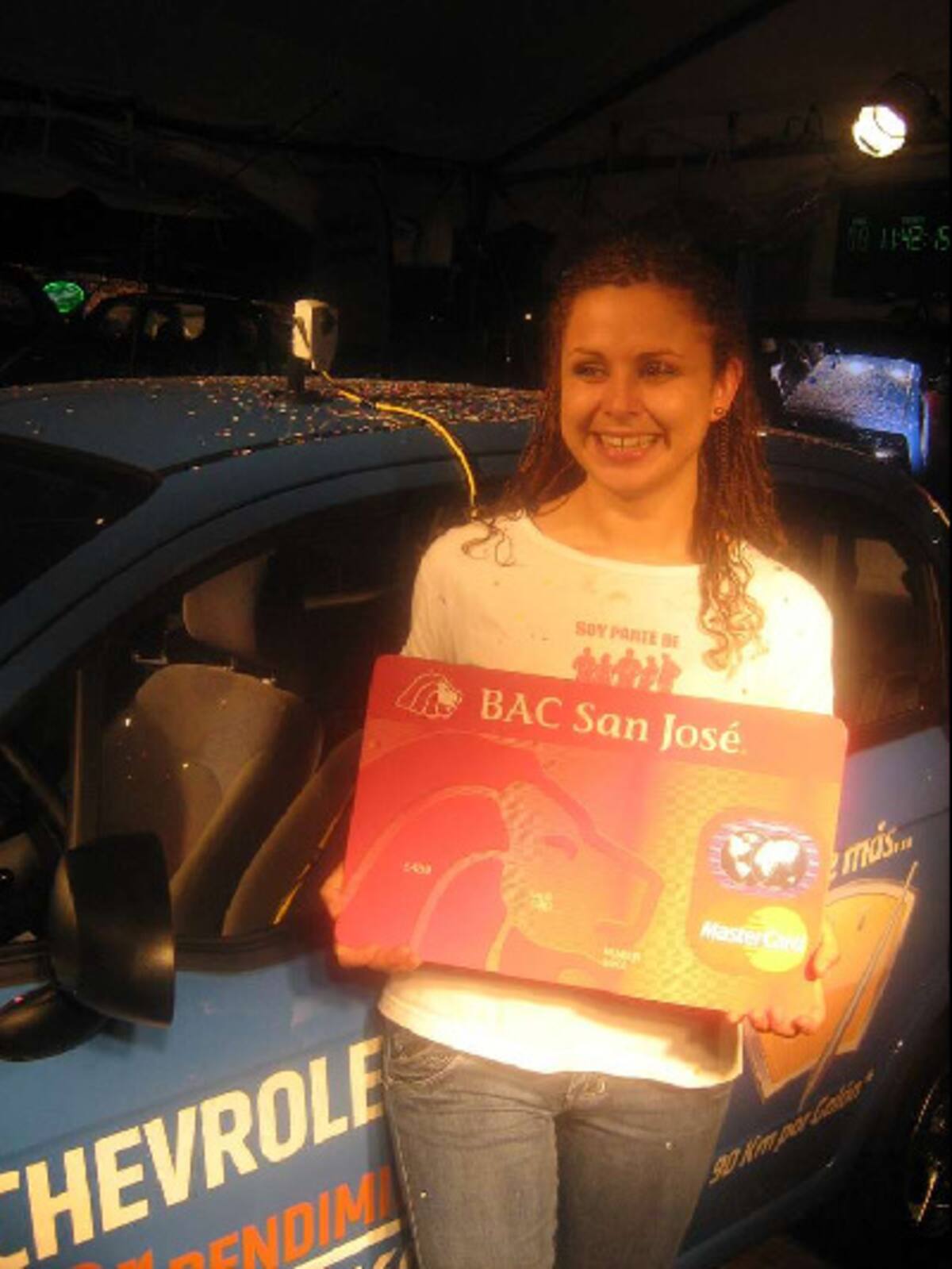 Cinthia Ganadora del Reto 40 Chevrolet Spark de Disexport