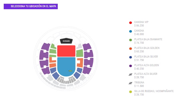 Captura PuntoTicket