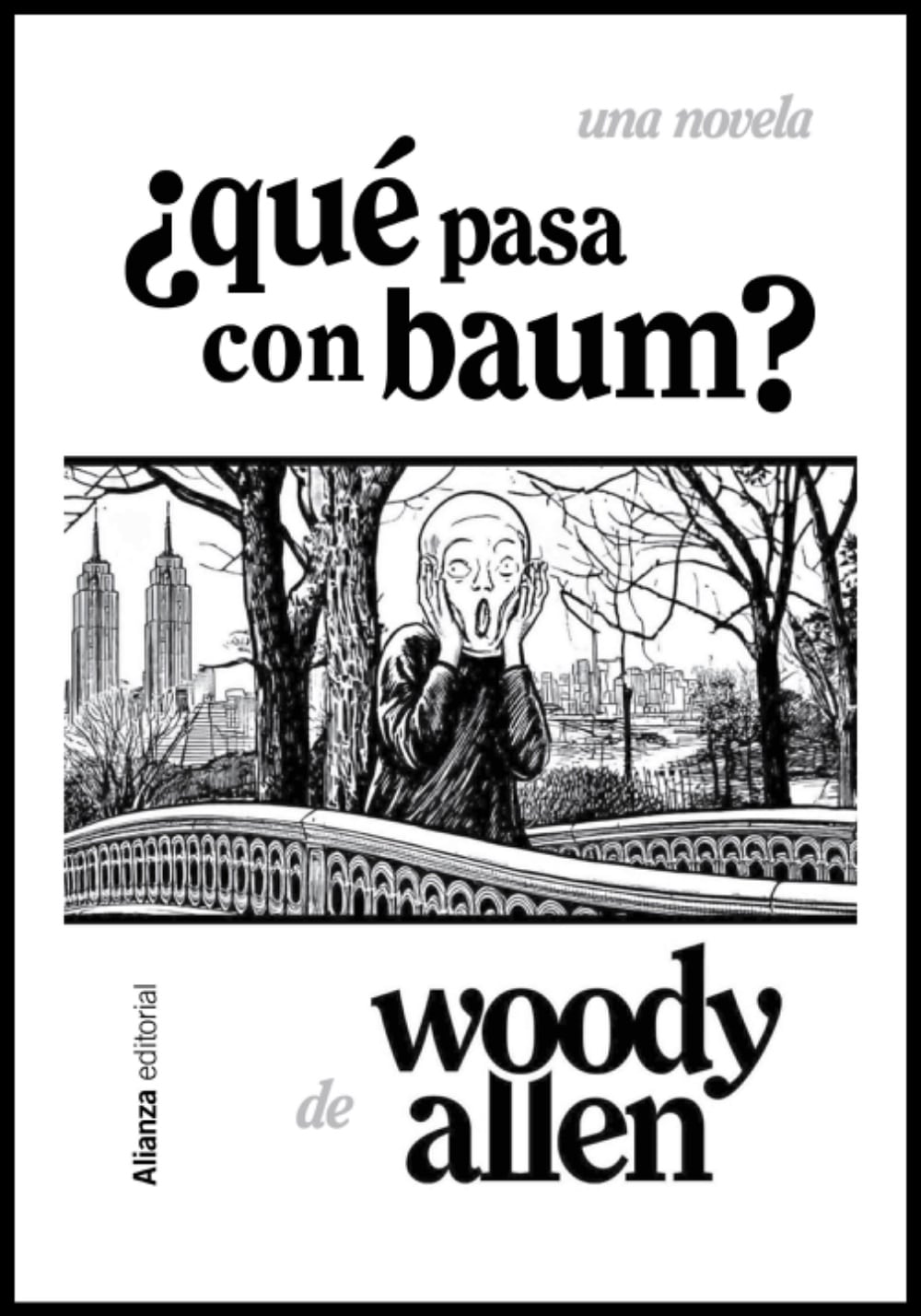 Portada de la primera novela de Woody Allen.