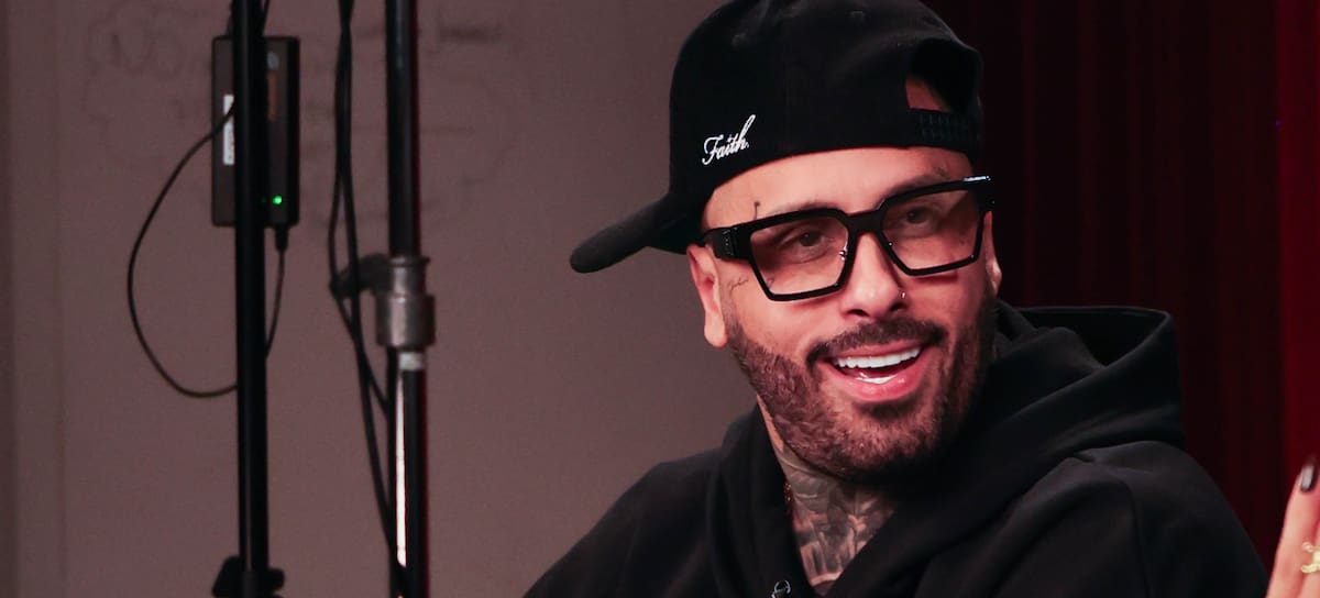 Nicky Jam en la rueda de prensa de 'Insomnia', septiembre de 2024.