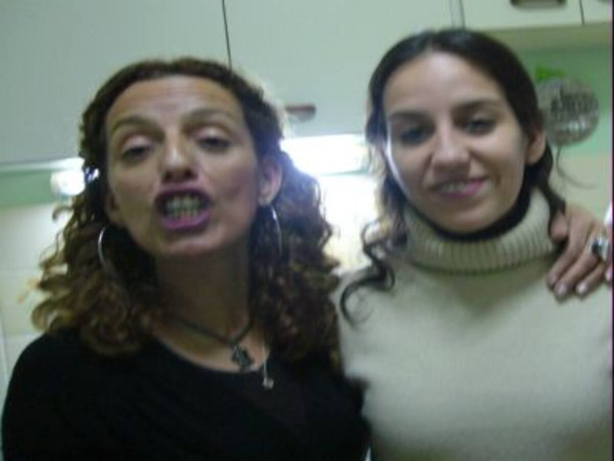 Macarena y su mamá