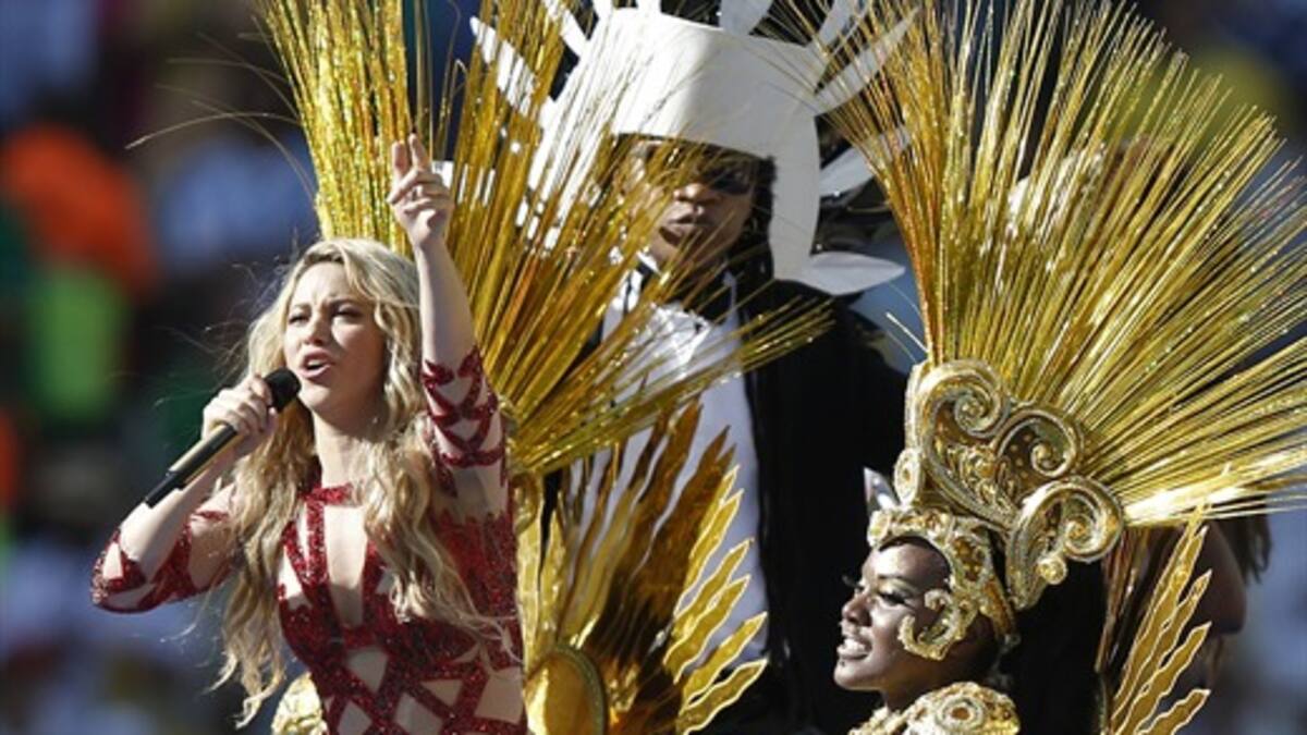 Shakira, la triunfadora del Mundial 2014