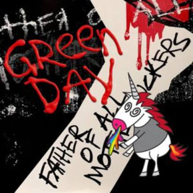 Portada del nuevo álbum de Green Day, 'Father of All'.