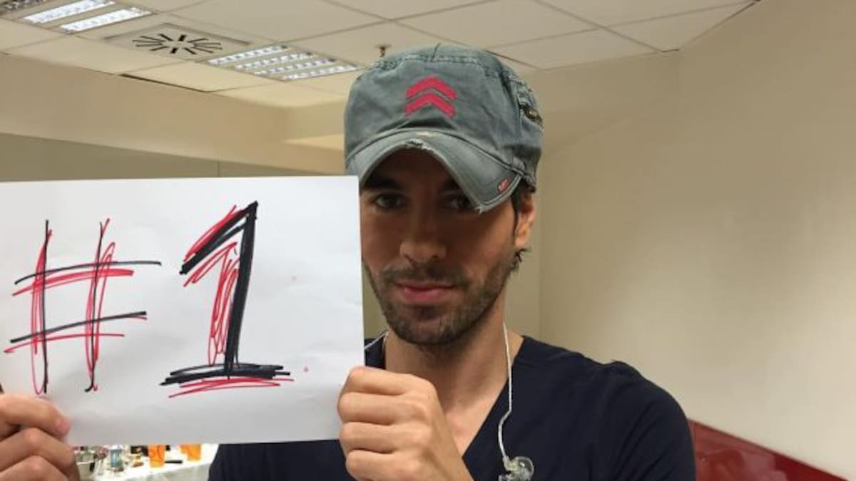 ¡Enrique Iglesias, #1 de LOS40 por segunda semana!