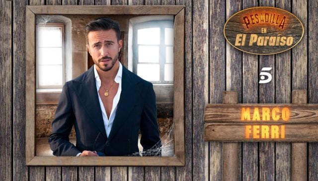 Marco Ferri, nuevo concursante confirmado en 'Pesadilla en El Paraíso'.