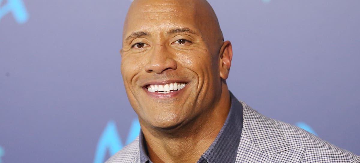 Dwayne Johnson, en una premiere en 2016 de Moana (Vaiana)