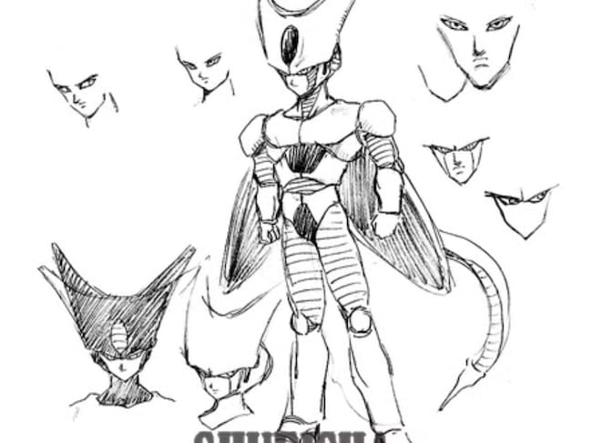 Boceto de Dragon Ball
