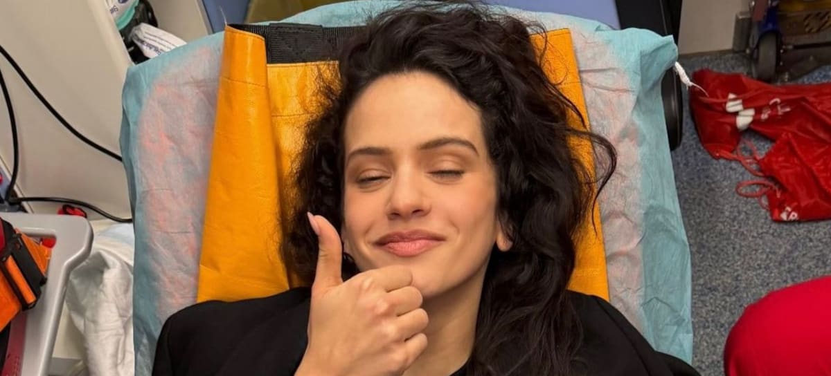 Rosalía en una foto de Instagram tras el concierto de Milán