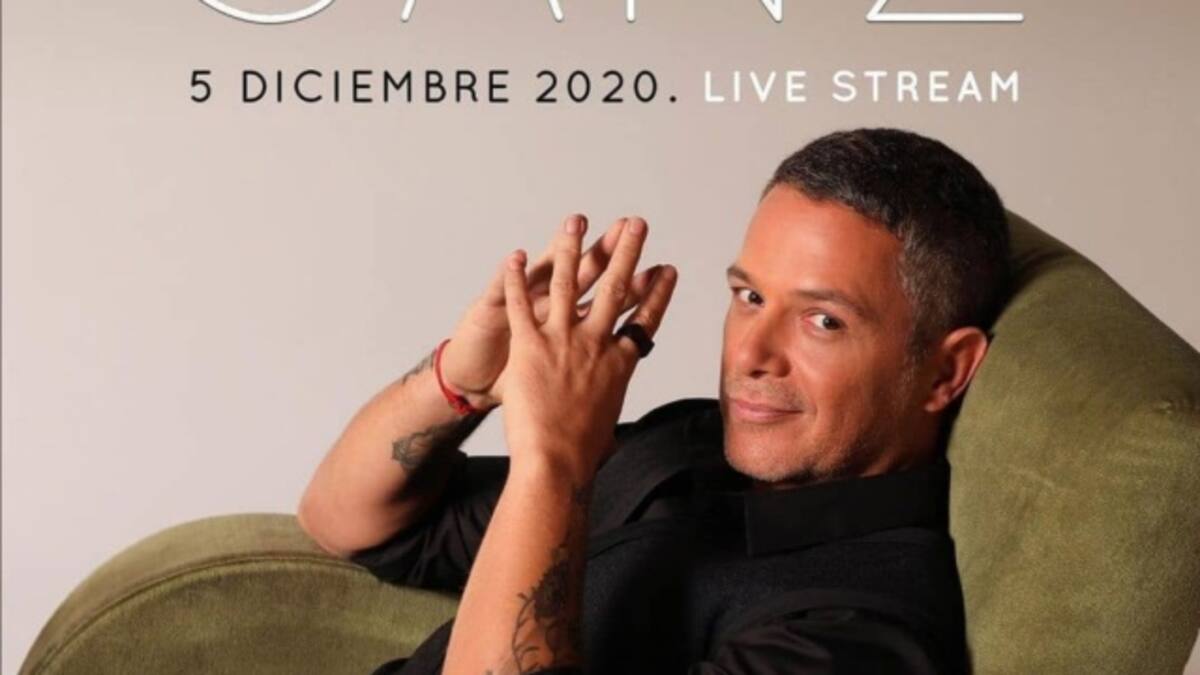 Concierto Virtual de Alejandro Sanz