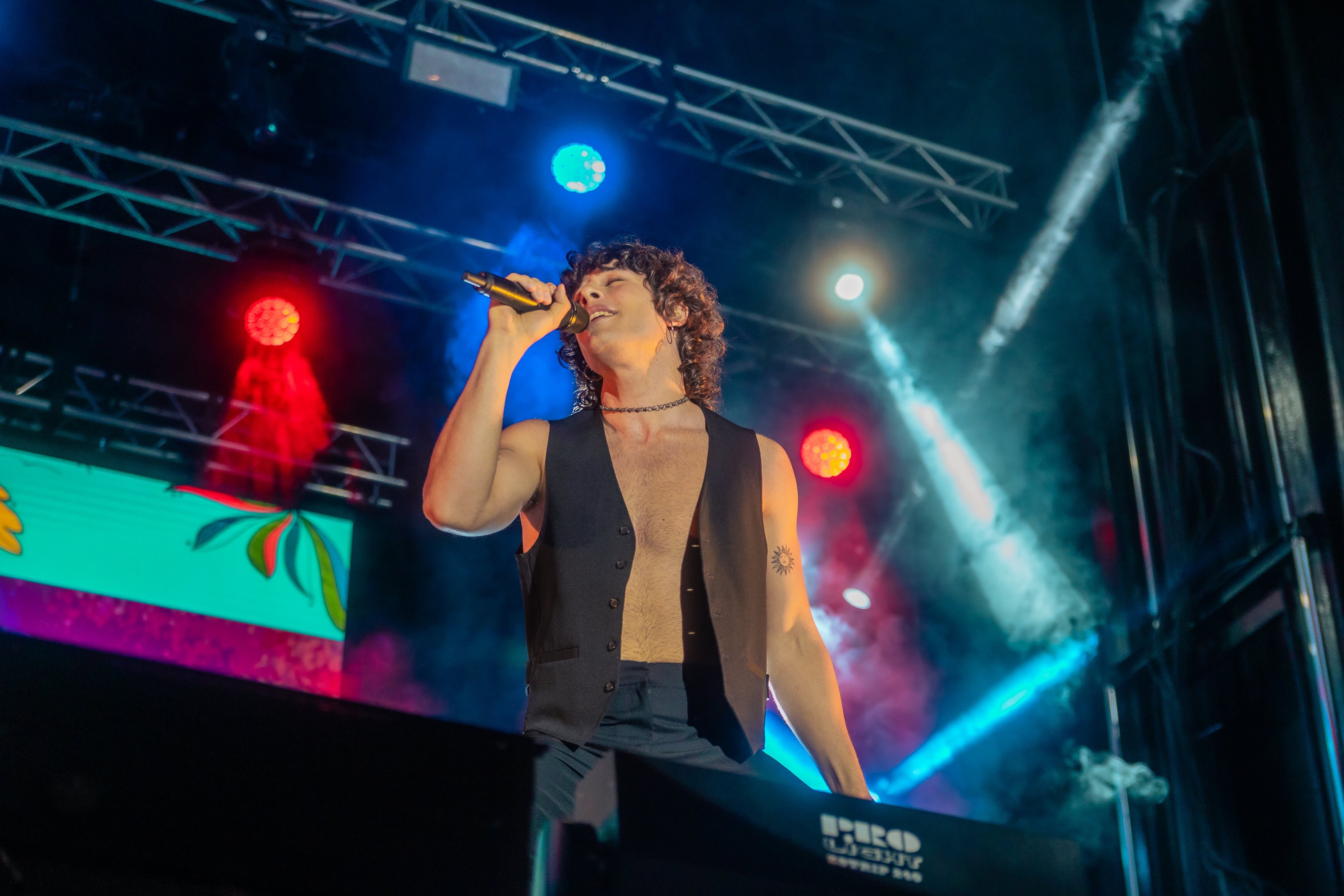 Leo Rizzi en LOS40 Summer Live 2023 en Cáceres