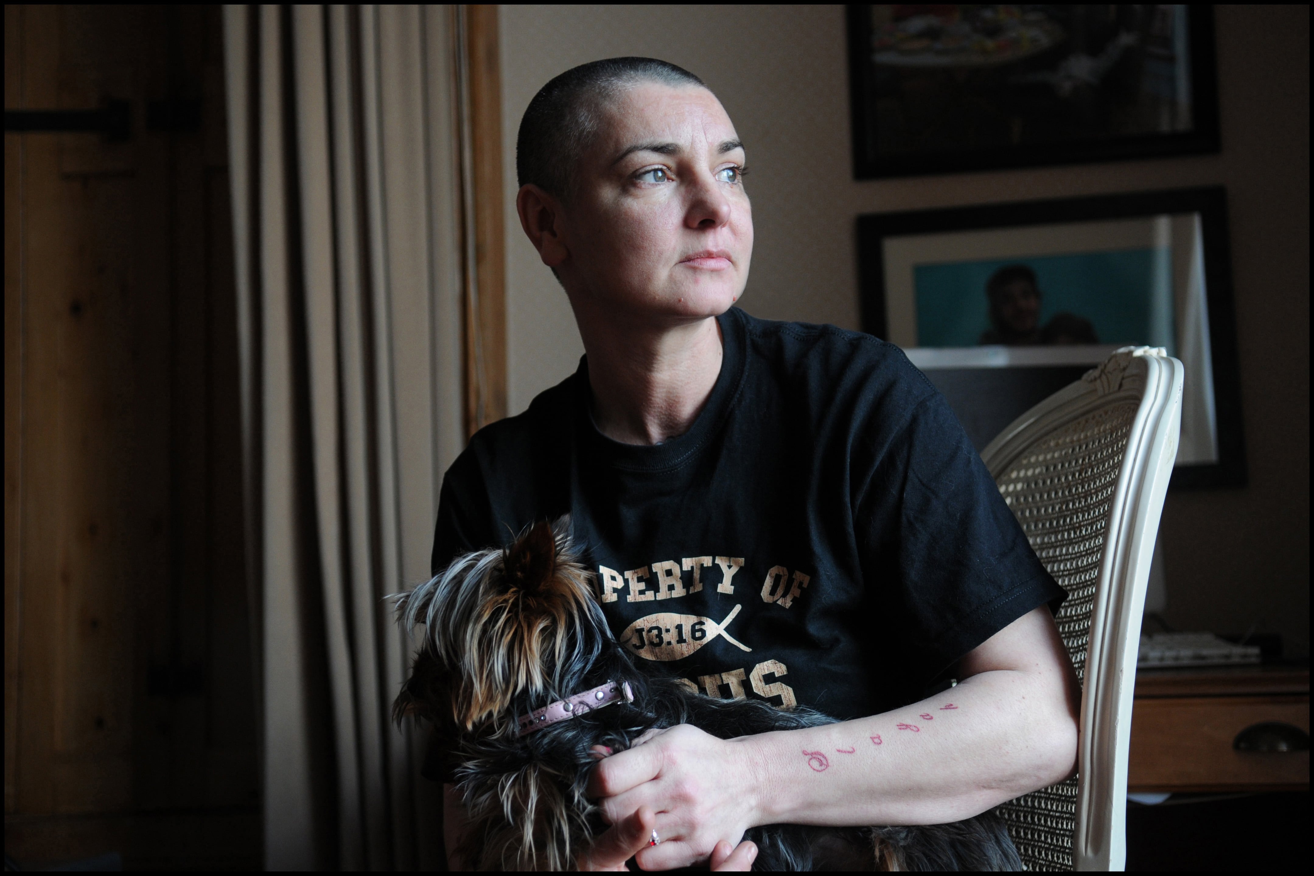 La cantante irlandesa Sinead O&#039;Connor en 2012.