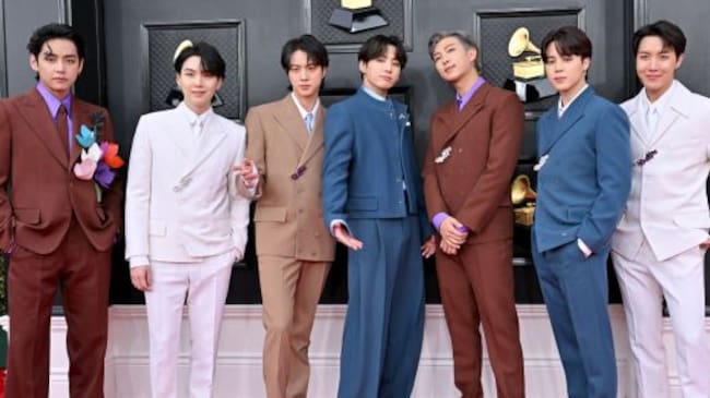 BTS en los Premios Grammy