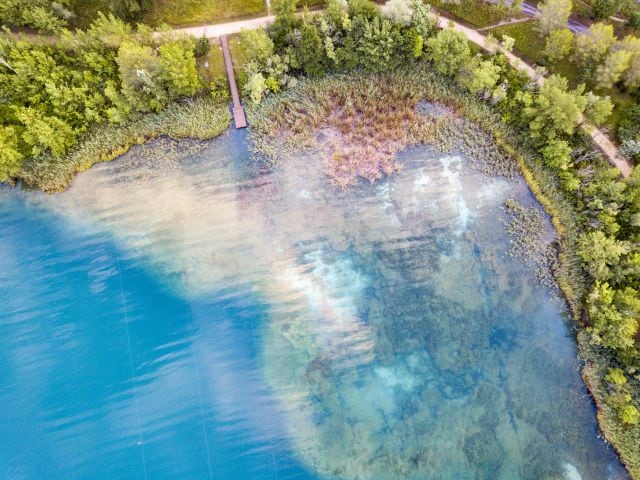 Las aguas cristalinas del Lago de Banyoles.