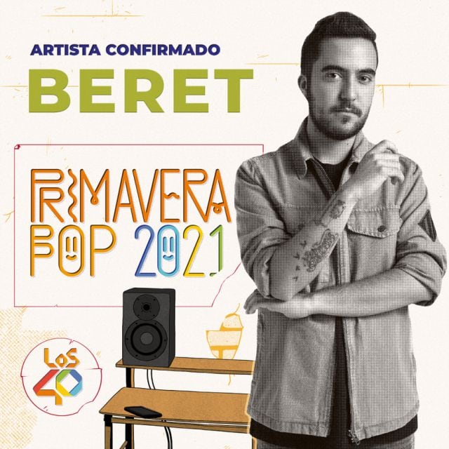 Beret, confirmado para LOS40 Primavera Pop 2021