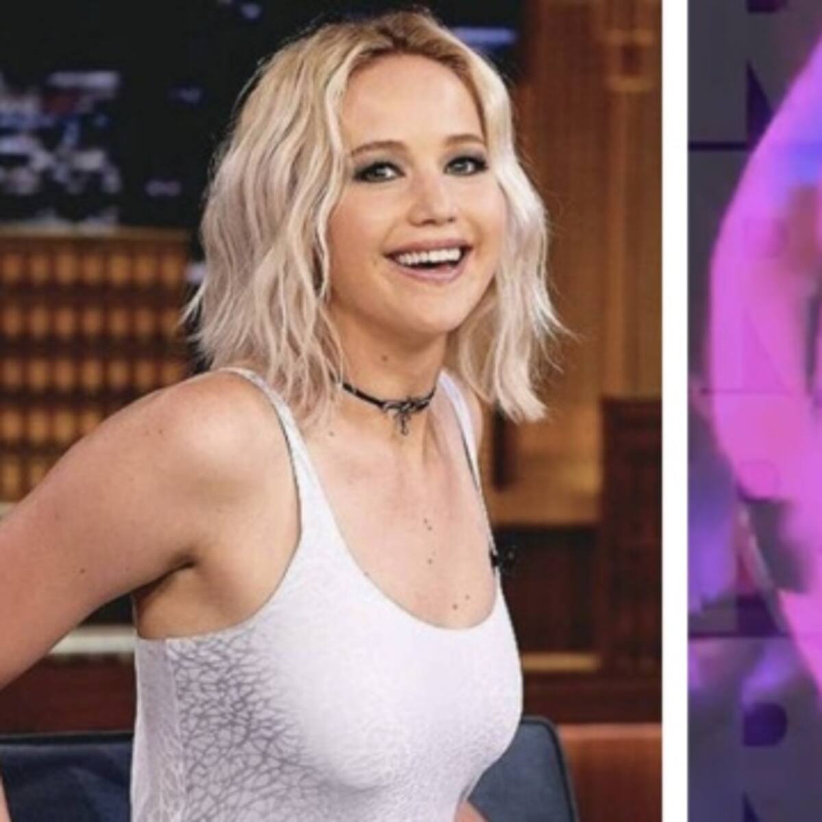 Graban a Jennifer Lawrence ebria haciendo un stripetease