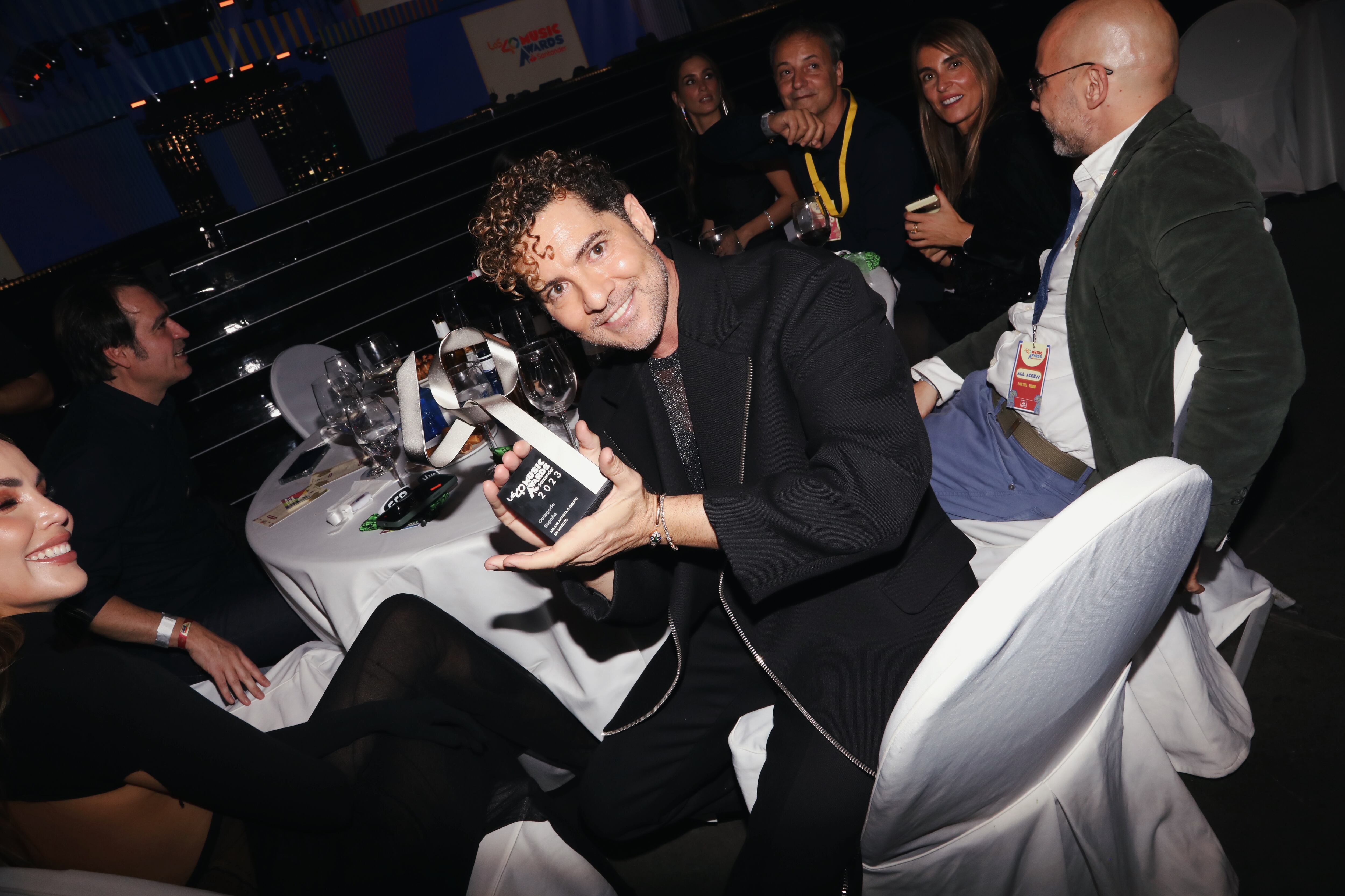 David Bisbal no para de cosechar éxitos. El último: su premio a Mejor Artista o Grupo en Directo (Categoría España)