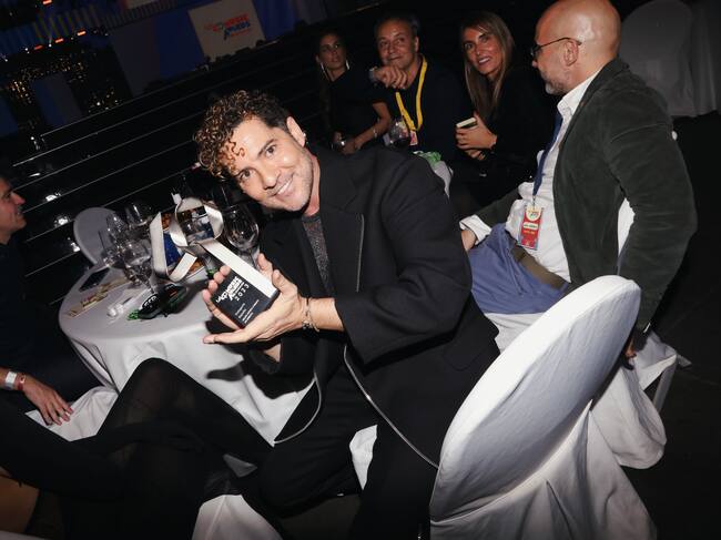 David Bisbal no para de cosechar éxitos. El último: su premio a Mejor Artista o Grupo en Directo (Categoría España)