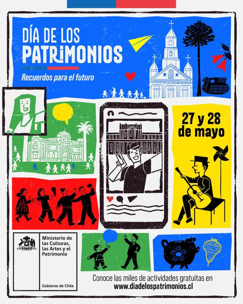 Ministerio de las Culturas, las Artes y el Patrimonio – Afiche Día del Patrimonio