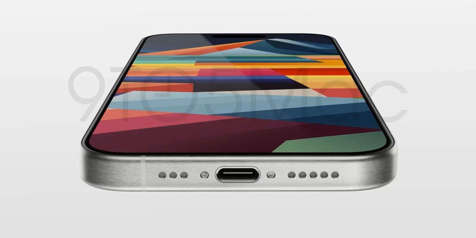 iPhone 15 render