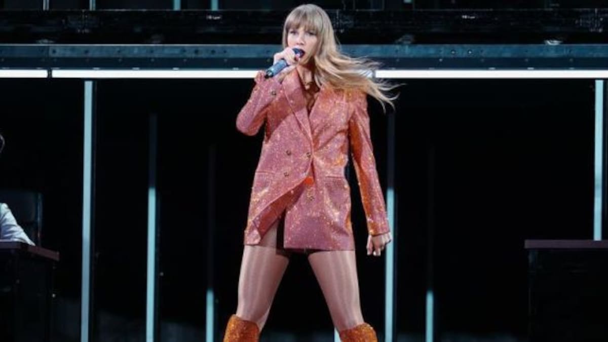 Taylor Swift comenzó a lucir el color naranja en "The Eras Tour" ¿Qué trama la artista?