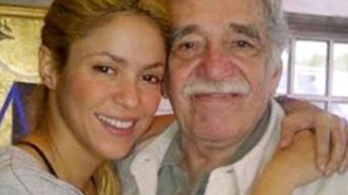 Shakira se juntó con García Márquez