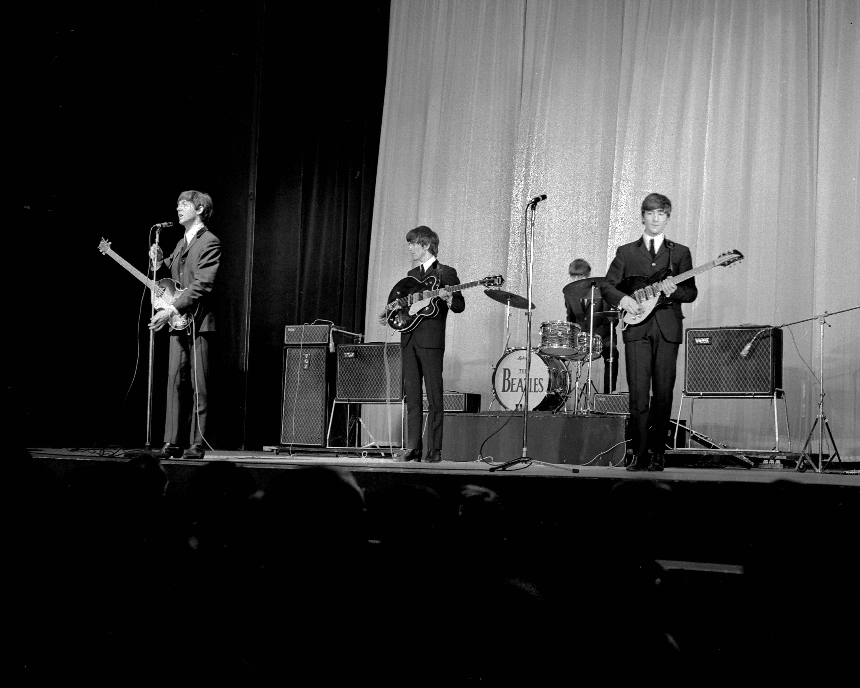 The Beatles en el Olympia de París en 1964