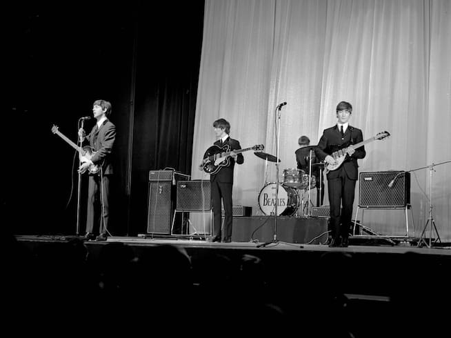 The Beatles en el Olympia de París en 1964