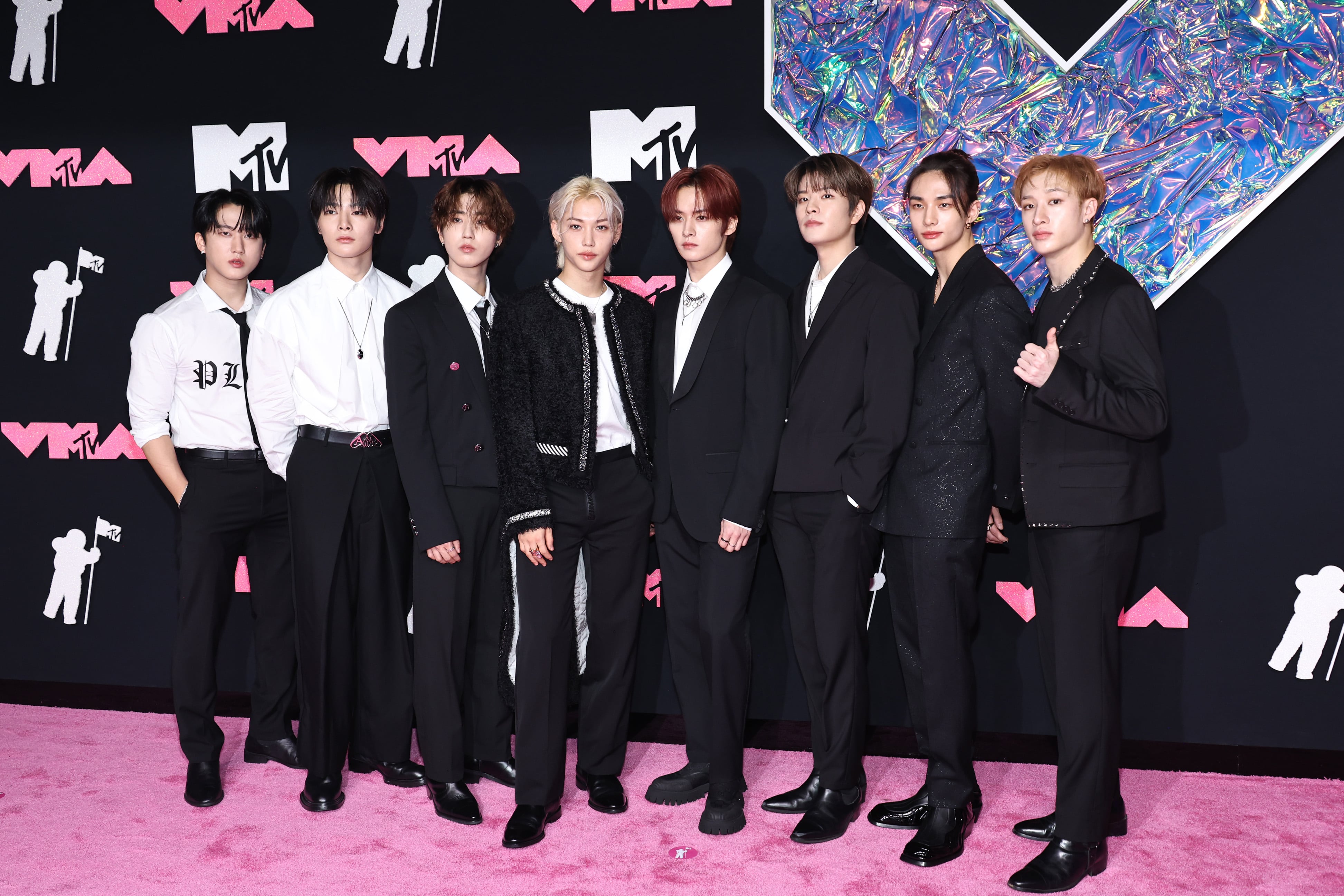 Stray Kids, en los MTV Video Music Awards 2023.