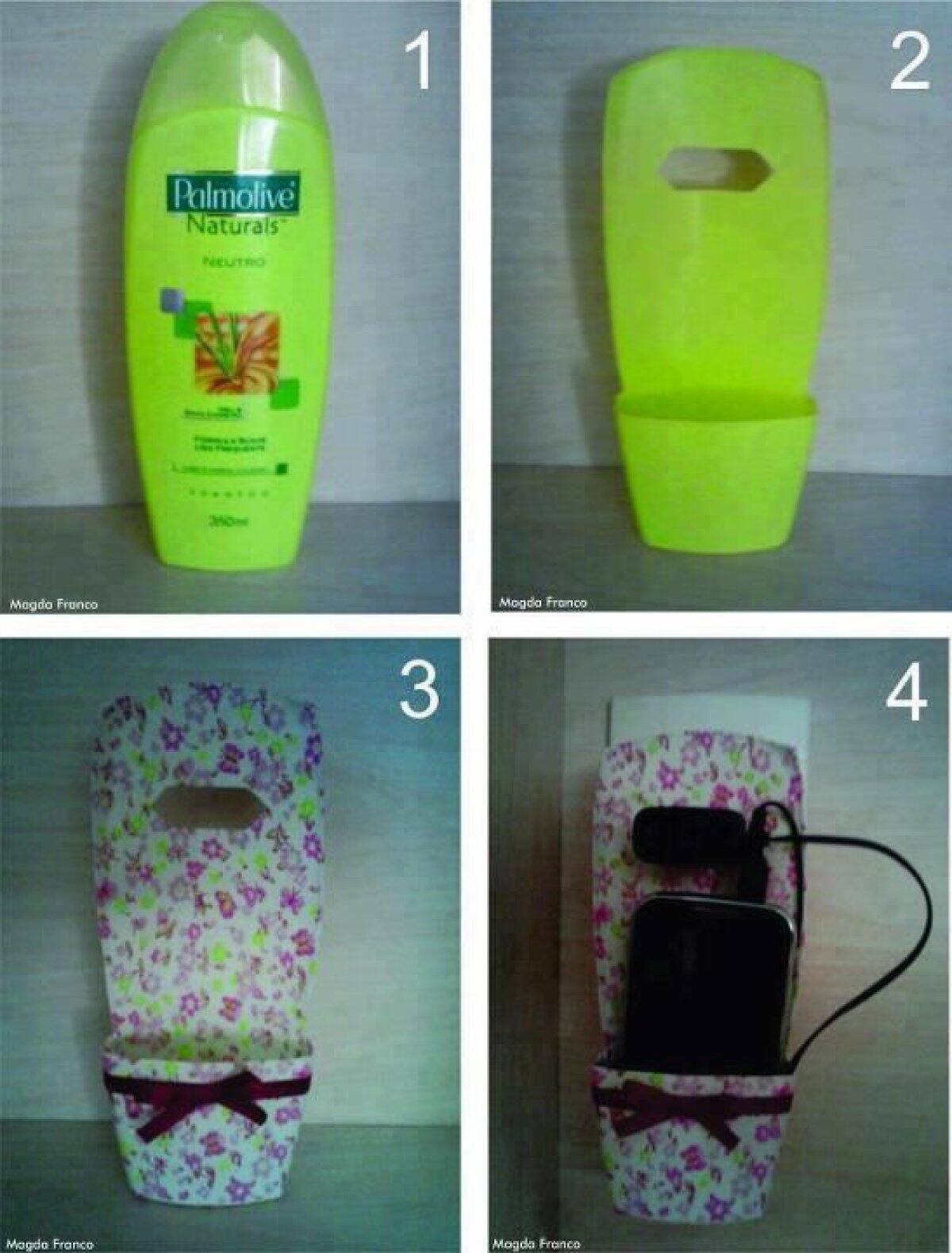 De una botella vacía a un accesorio para tu celular