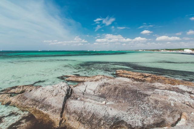 Playa en Palma de Mallorca