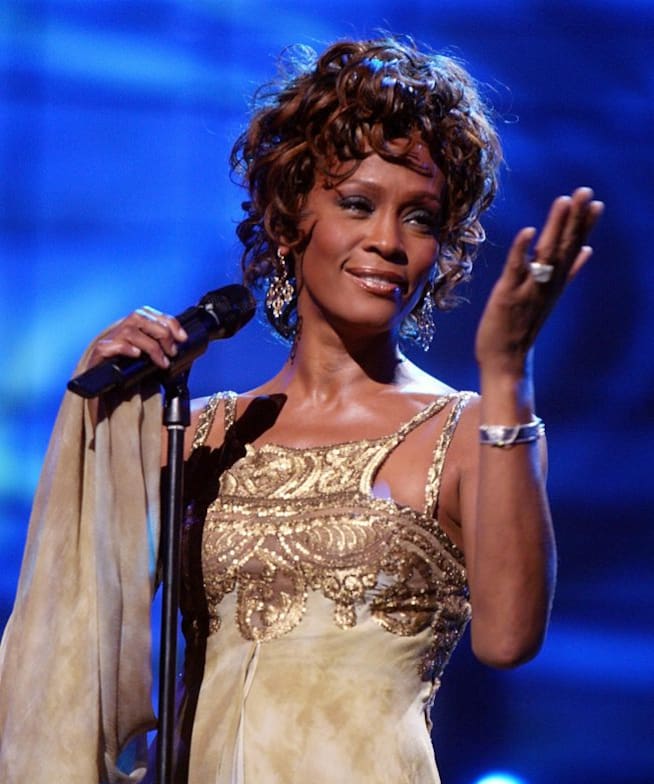 Whitney Houston en el año 2004. 