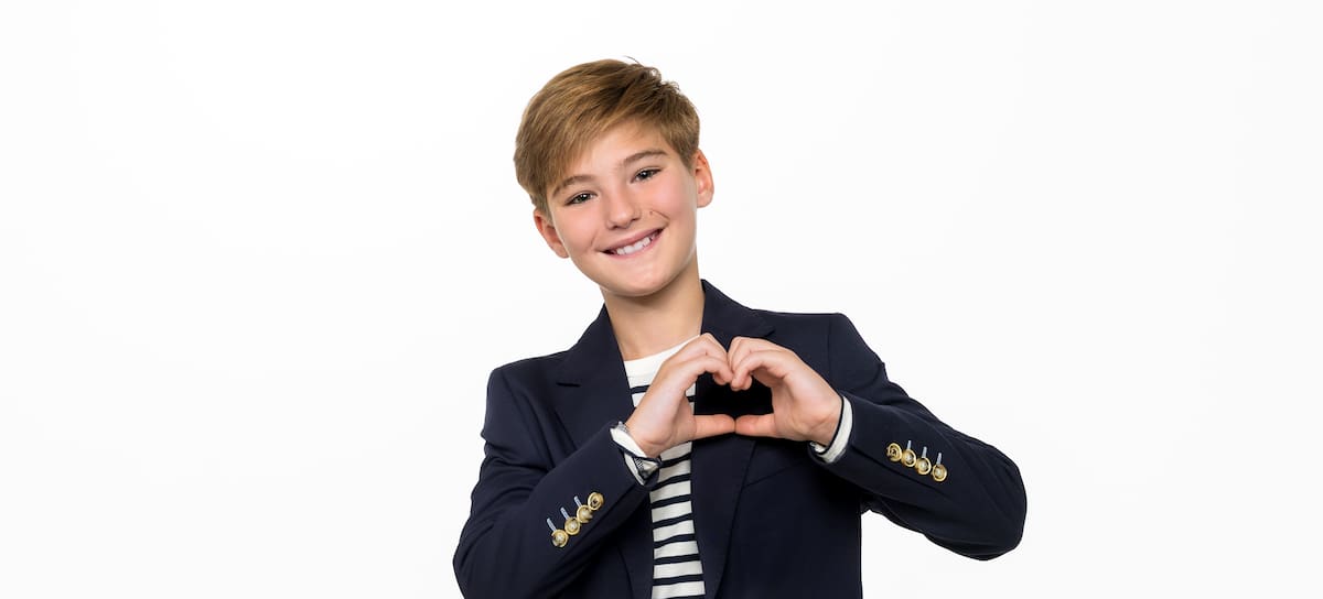 Lucas Paulano, representante de Eurovisión Junior 2026