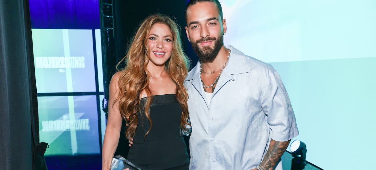 Shakira y Maluma en la gala 'Billboard Latin Women In Music', celebrada en el Watsco Center el 6 de mayo de 2023 en Coral Gables, Florida.