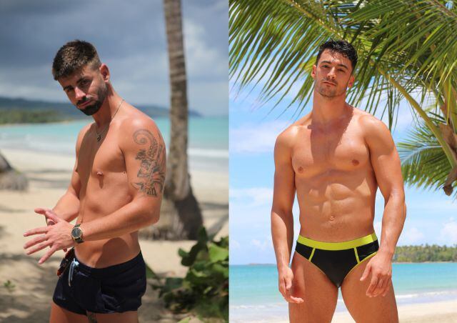Isaac y Víctor, dos de los solteros de La isla de las tentaciones 3.