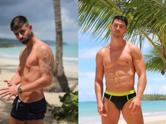 Isaac y Víctor, dos de los solteros de La isla de las tentaciones 3.