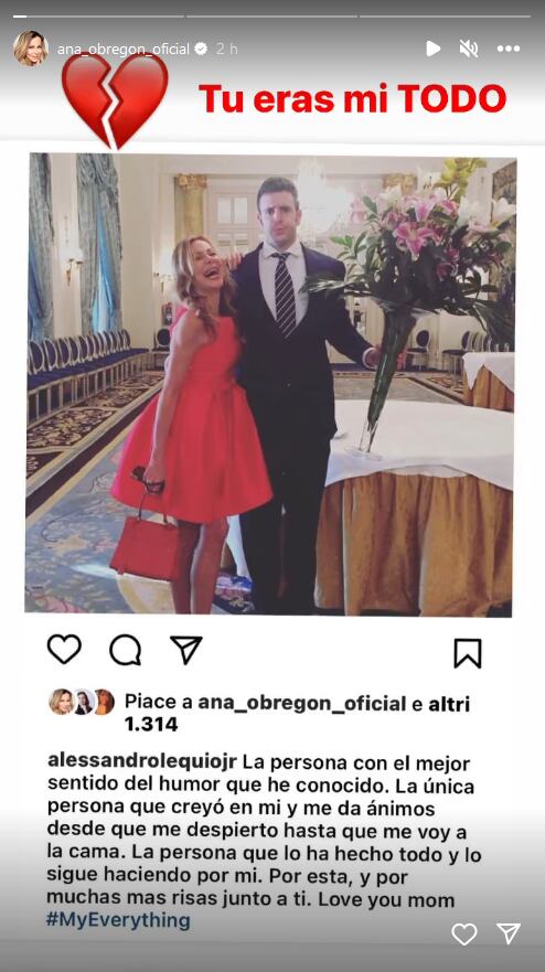 Ana Obregón comparte un recuerdo de su hijo Aless