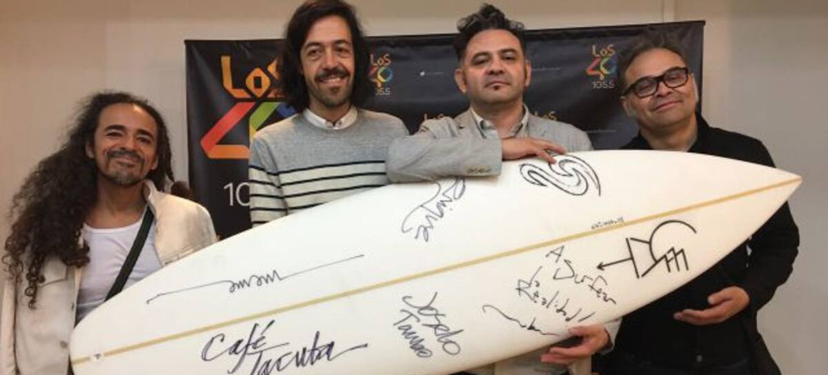 #Los40 y Cafe Tacvba te regalan una tabla de surf!