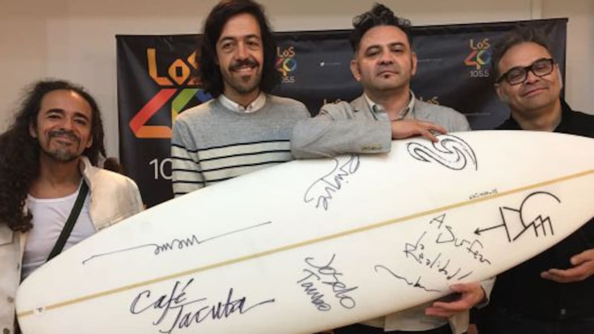 #Los40 y Café Tacvba tienen una tabla de surf para vos!