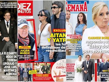 Estas son las portadas de las revistas del corazón de hoy, miércoles 10 de abril