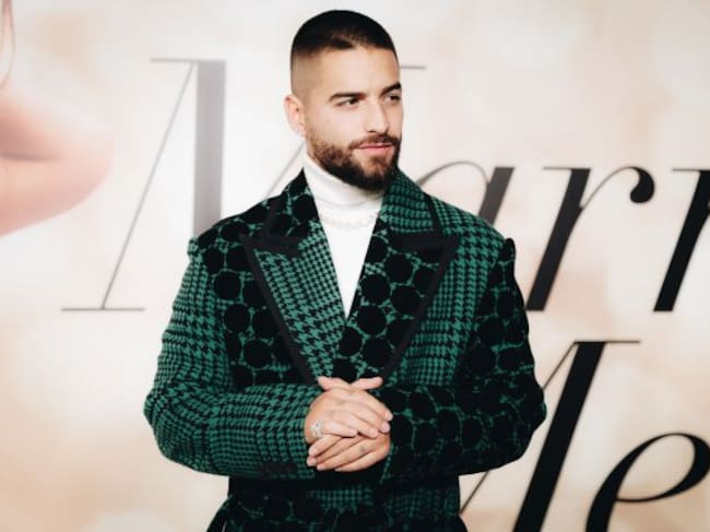 Maluma en el estreno de Marry Me